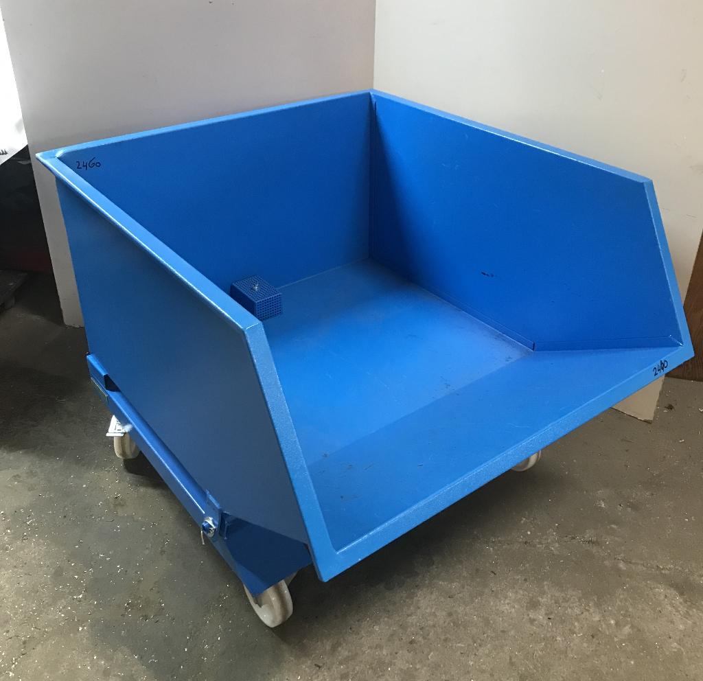 Spanenbak, kiepcontainer, 1000x900x730 mm, 380 liter, 100 liter of meer, Ophalen, Nieuw, Transportkar
