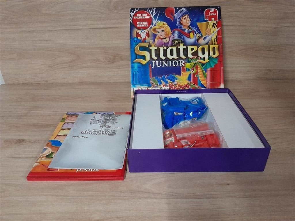stratego junior - s3093, Hobby en Vrije tijd, Gezelschapsspellen | Bordspellen, Verzenden, Zo goed als nieuw