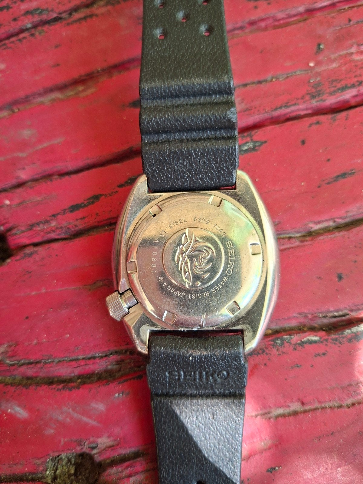 Vintage Seiko duikhorloge 6309-7040 turtle japan, Sieraden, Tassen en Uiterlijk, Horloges | Heren, Ophalen of Verzenden, Gebruikt