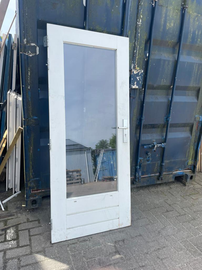 Te koop buitendeuren vele maten en soorten, Doe-het-zelf en Verbouw, Kozijnen en Schuifpuien, Deurkozijn, Zo goed als nieuw, 150 tot 225 cm