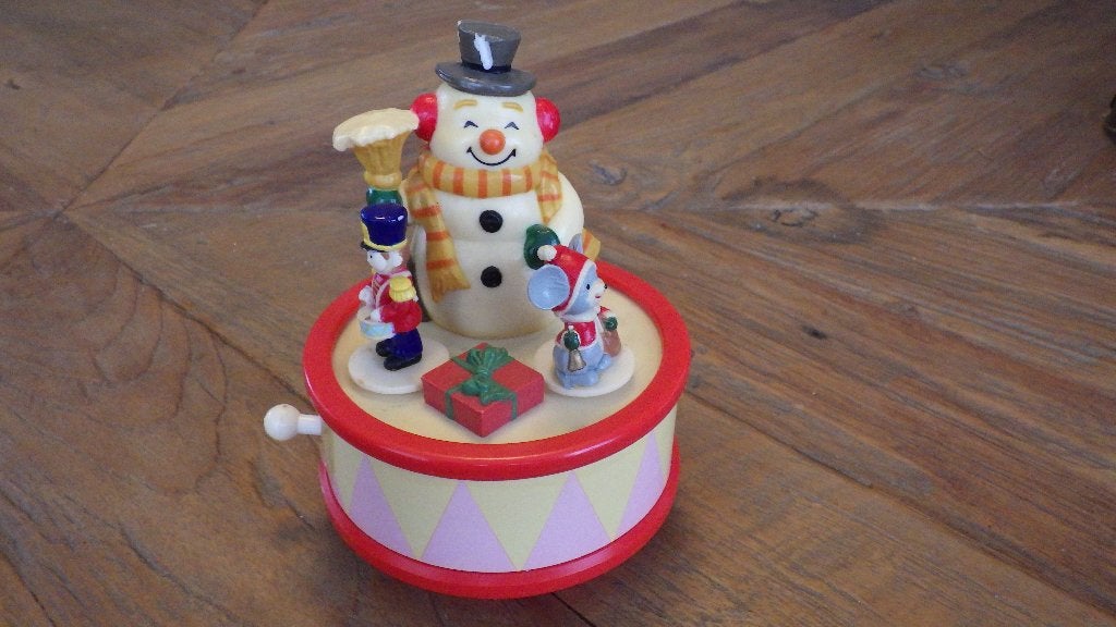 mooi kerstmuziekdoosje, Diversen, Kerst, Ophalen of Verzenden, Gebruikt