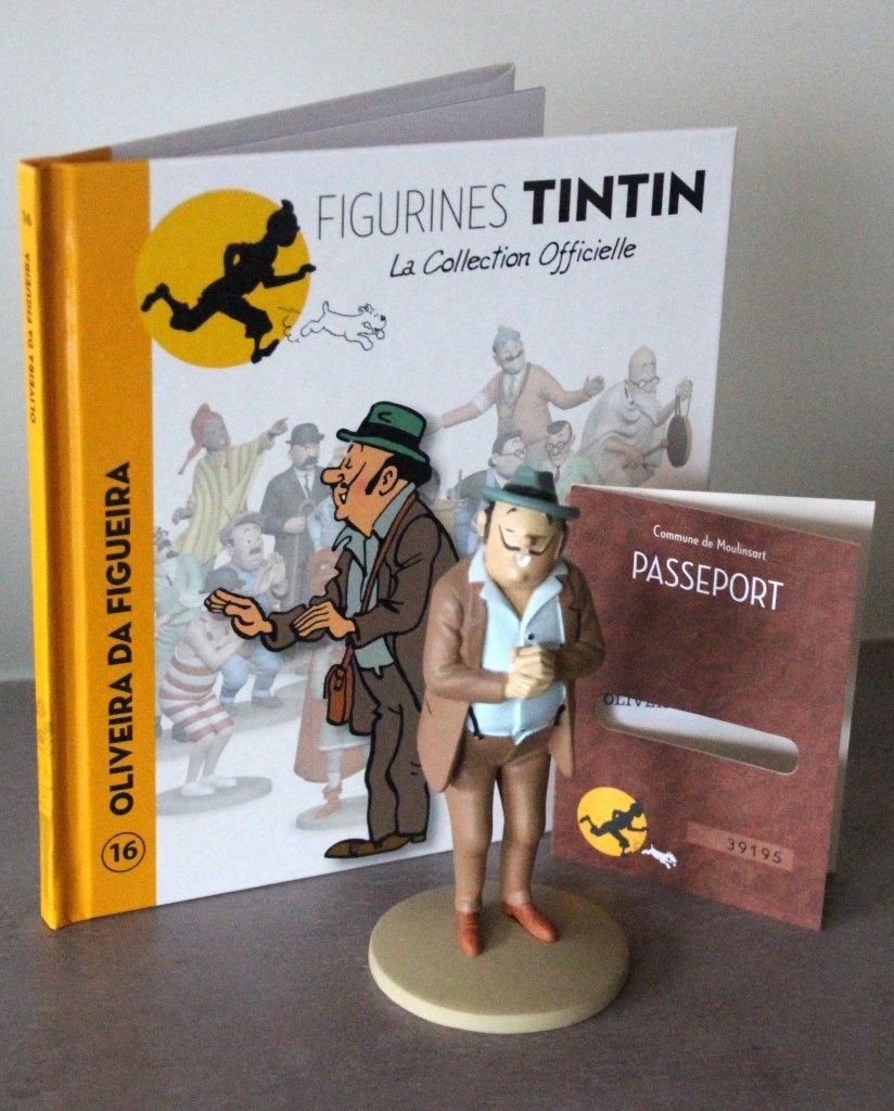 Moulinsart figurine n 16 Oliveira Tintin Hergé Kuifje, Verzamelen, Verzenden, Kuifje, Zo goed als nieuw, Beeldje of Figuurtje