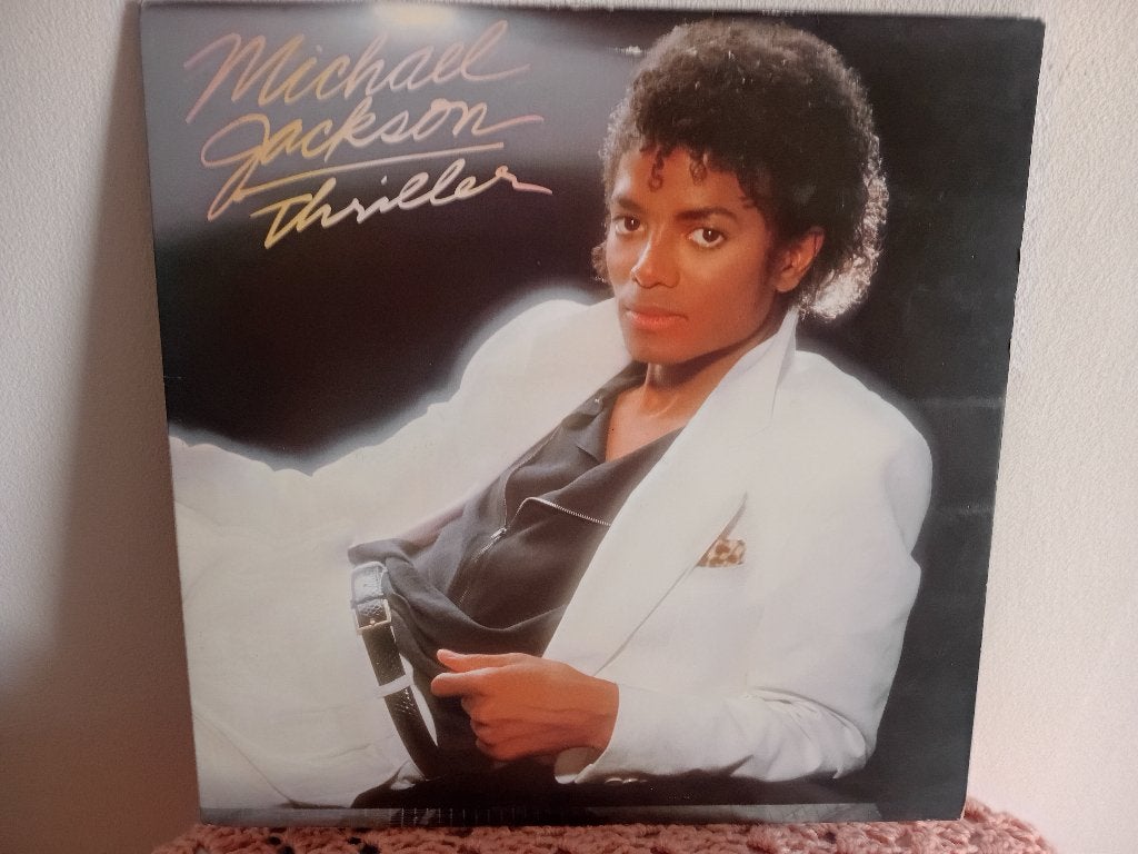 Lp michael jackson thriller, LP, Gebruikt, Pop, Originele persing