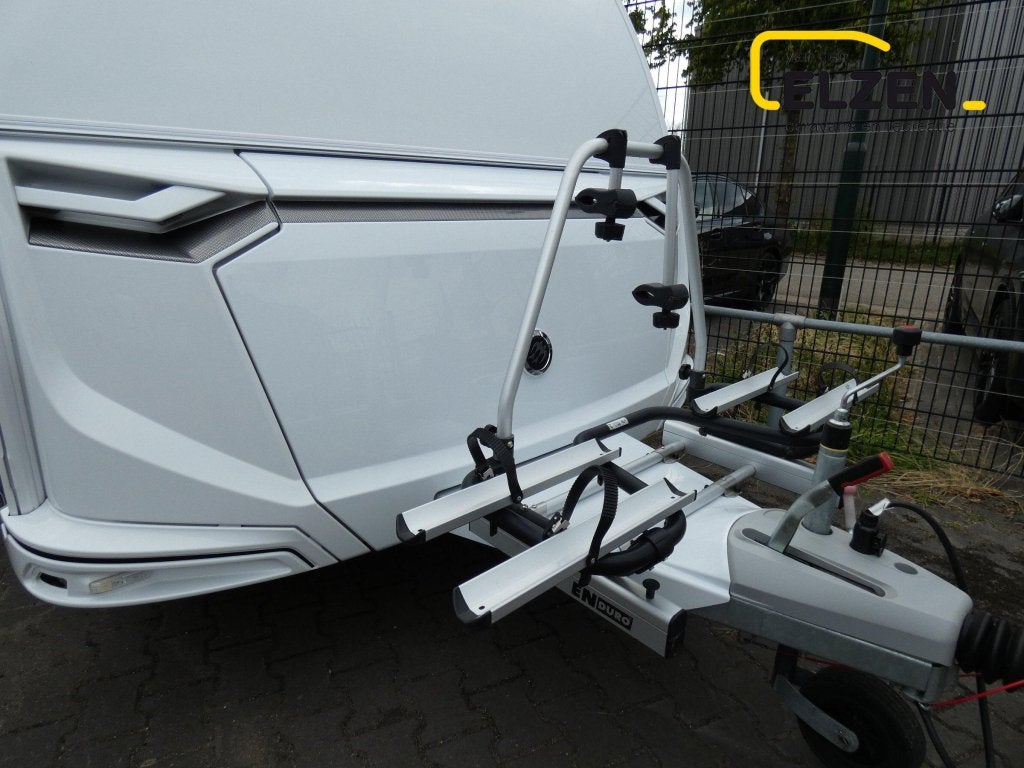 Knaus Sudwind 60 Years 500 EU mover, luifel, fietsendr., Caravans en Kamperen, Caravans, Standaardzit, Bedrijf, 5 tot 6 meter