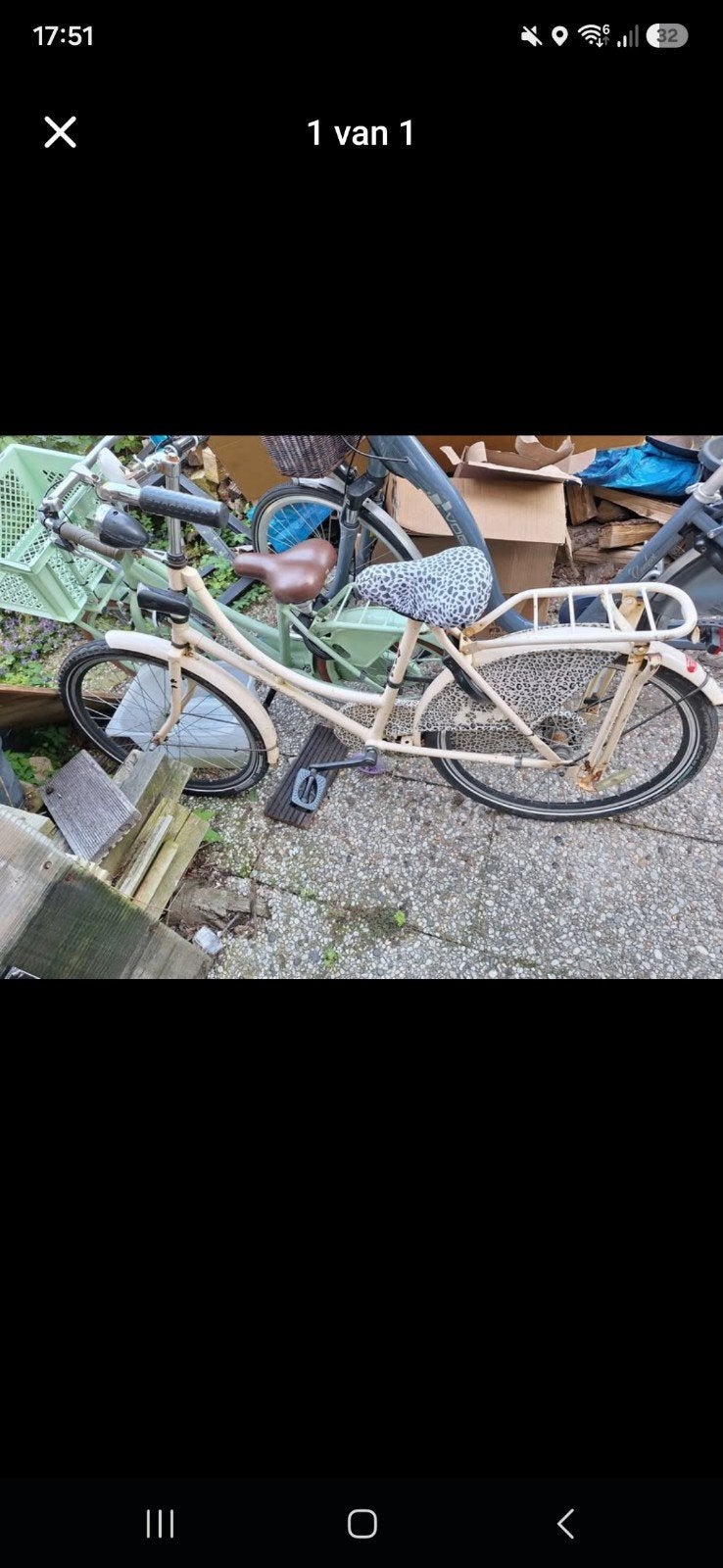 Panter kinderfiets - Goed onderhouden, Ophalen, Gebruikt, 20 inch of meer, Panter
