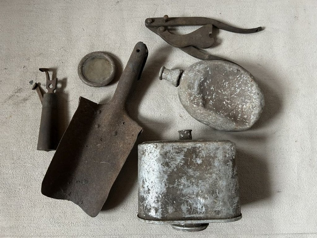 ABBL relics wo2, Ophalen of Verzenden, Landmacht, Overige gebieden, Hulzen of Bodemvondsten
