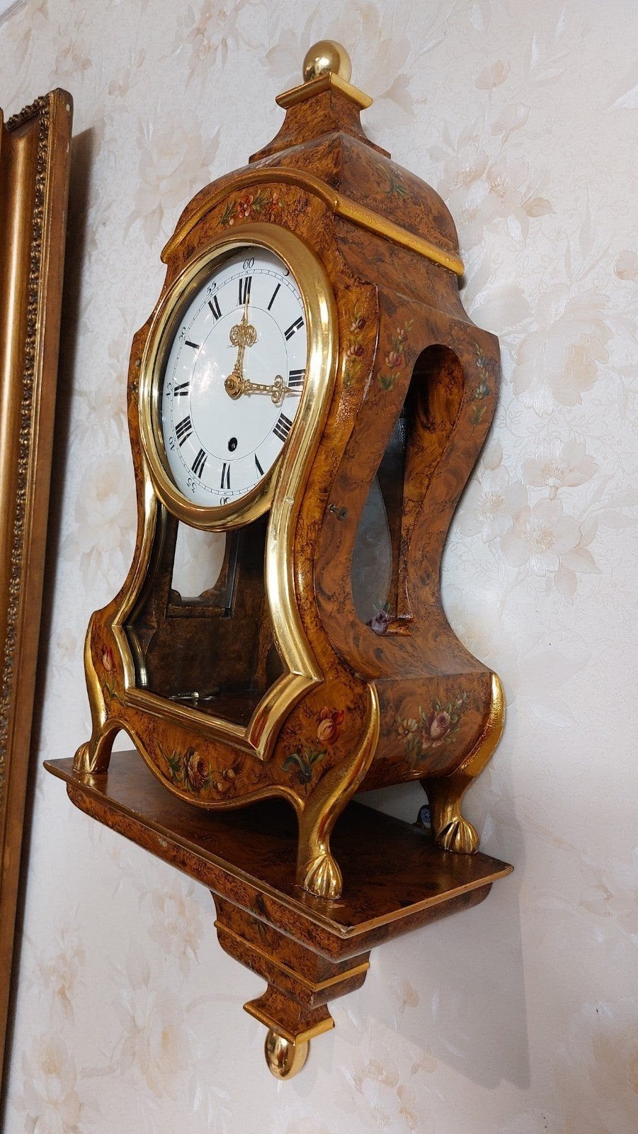 Antieke Zenith tafelklok 60cm met bijpassende console, Antiek en Kunst, Antiek | Klokken, Ophalen of Verzenden
