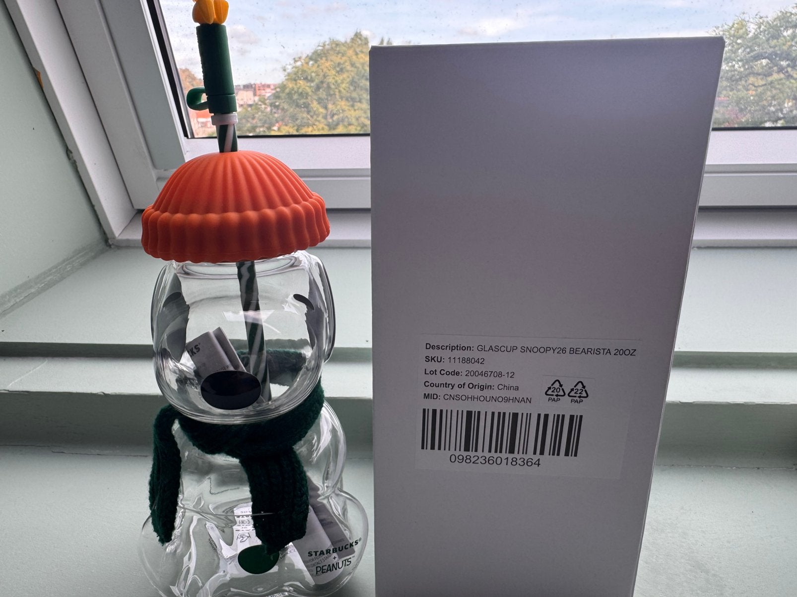 Snoopy starbucks beker nieuw collectie, Ophalen of Verzenden