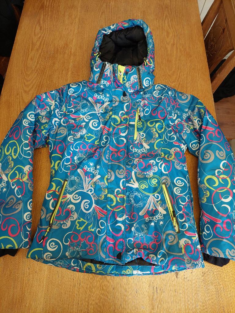 Winterjas, ski-jas ew-club M, Ophalen of Verzenden, Zo goed als nieuw, Maat 38/40 (M), Blauw