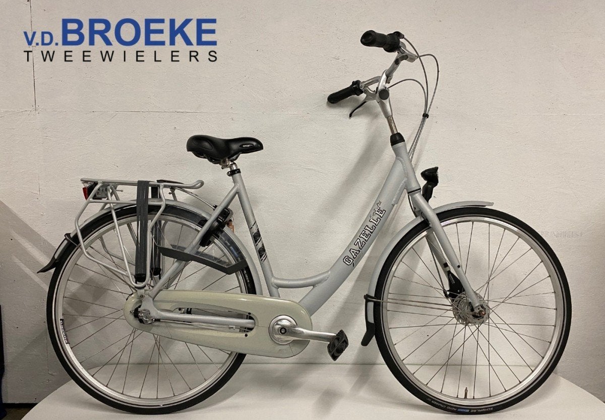 Gazelle Esprit D55 Dames Grijs 55cm, Fietsen en Brommers, Fietsen | Dames | Damesfietsen, Ophalen, -, -, -