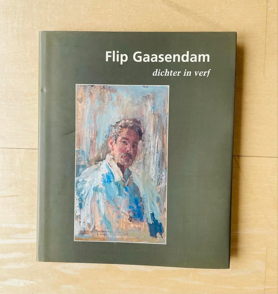 Flip Gaasendam, dichter in verf, Boeken, Ophalen of Verzenden, Zo goed als nieuw, Schilder- en Tekenkunst