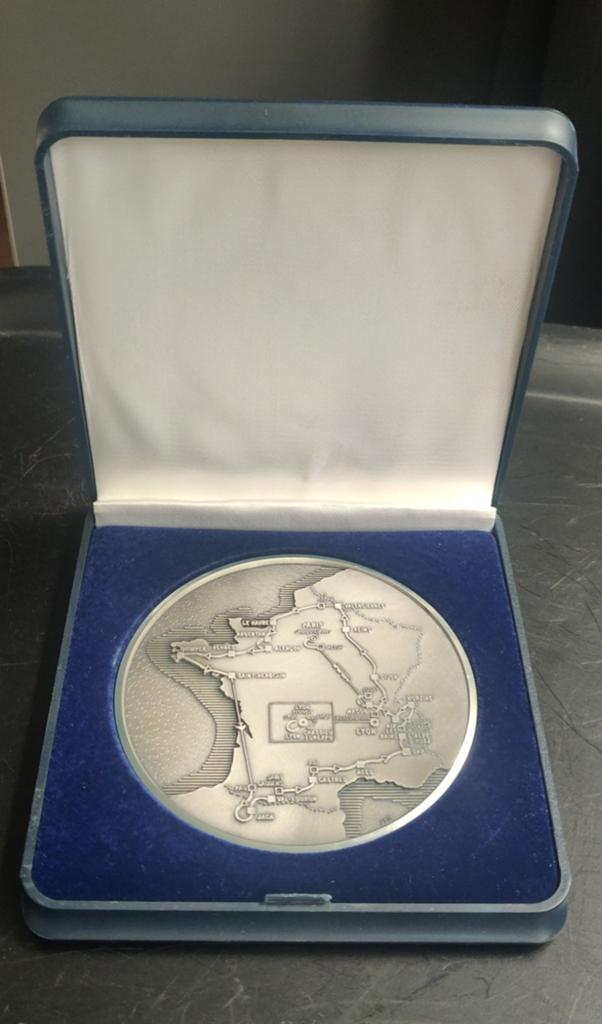 Medaille Tour de France 1991, Sport en Fitness, Ophalen of Verzenden, Gebruikt, Overige typen