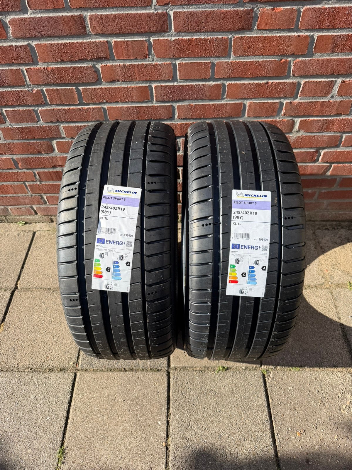 NIEUW 245/40r19 Michelin pilot sport 5, 19 inch, 245 mm, Nieuw, Ophalen of Verzenden