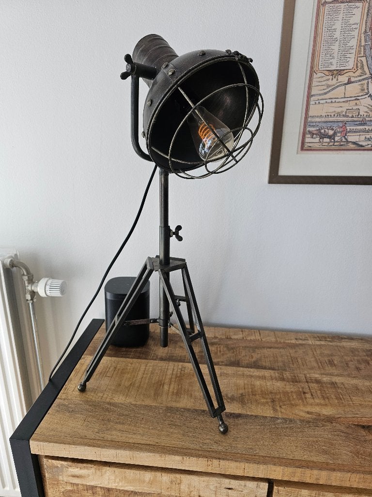 Industriële Lamp, E27 (groot), Zo goed als nieuw, Overige merken, Smart lamp