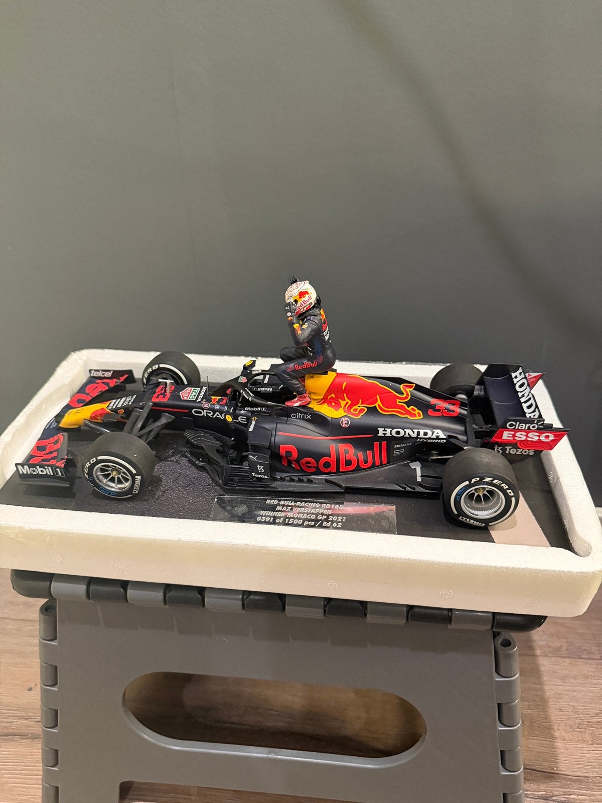 Max verstappen monaco 2021, Ophalen of Verzenden, Gebruikt, Formule 1