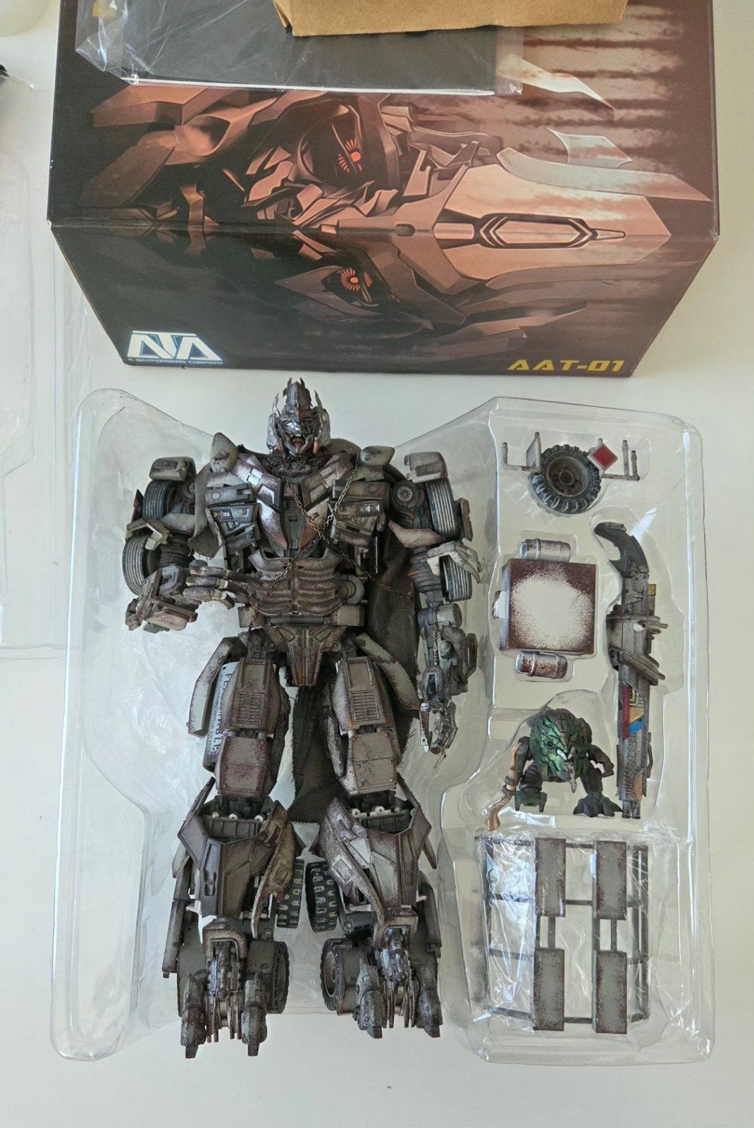 Transformers Alien Attack AAT-01 Megatron, Verzamelen, Transformers, Overige generaties, Ophalen, Zo goed als nieuw, Decepticons