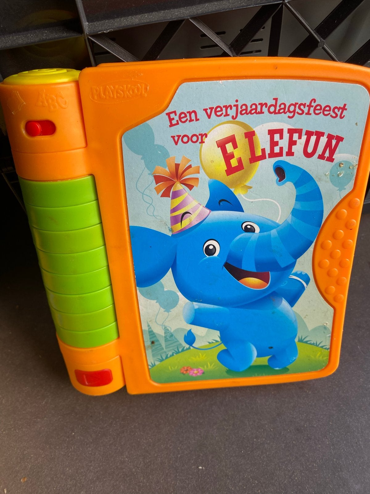 Playskool Elefun Verjaardagsfeest Interactief Boek, Ophalen of Verzenden, Gebruikt, Overige typen, Met geluid