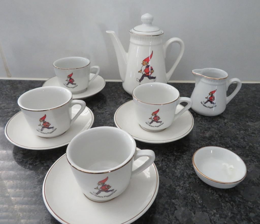 Kinderservies Piggelmee Van Nelle Vintage, Ophalen of Verzenden, Nieuw, Porselein, Compleet servies