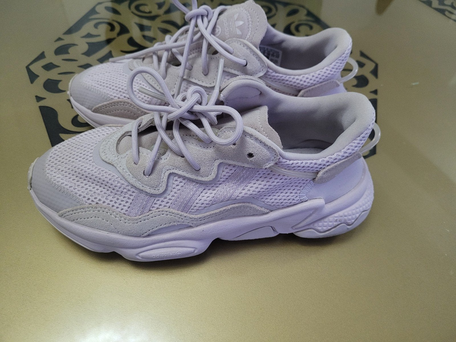 Adidas Ozweego sneakers maat 38 - Zo goed als nieuw, Adidas, Beige, Ophalen of Verzenden, Sneakers of Gympen