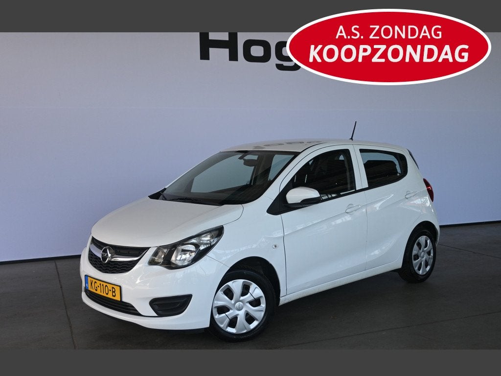 Opel KARL 1.0 ecoFLEX Edition Airco Cruise control Elektrisc, 839 kg, Stof, Gebruikt, Met garantie (alle)