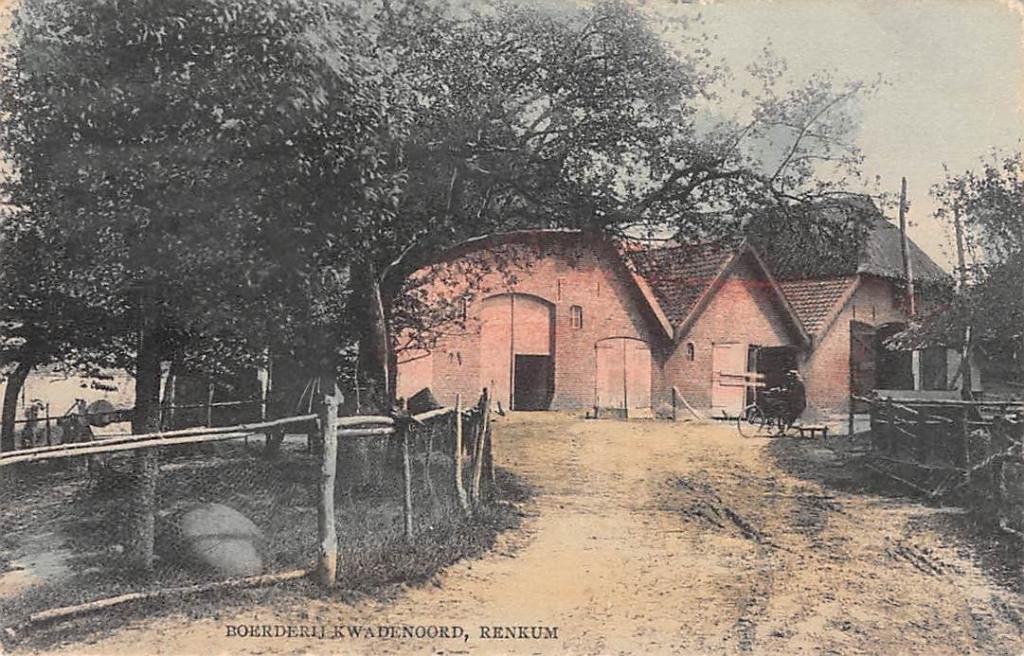 Renkum Boerderij Kwadenoord Veluwe, Verzenden, Voor 1920, Gelopen, Gelderland