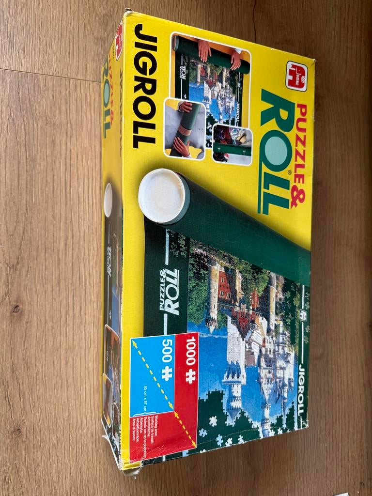 Jigroll puzzelmat voor 500-1000 stukjes, Ophalen, 500 t/m 1500 stukjes, Gebruikt, Overige typen