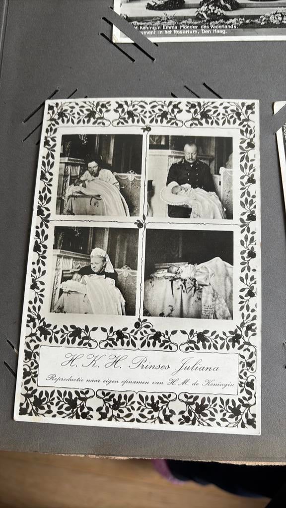 koningshuis geboorte juliana wilhelmina met emna en hendrik, Ophalen of Verzenden, Zo goed als nieuw, Fotografen