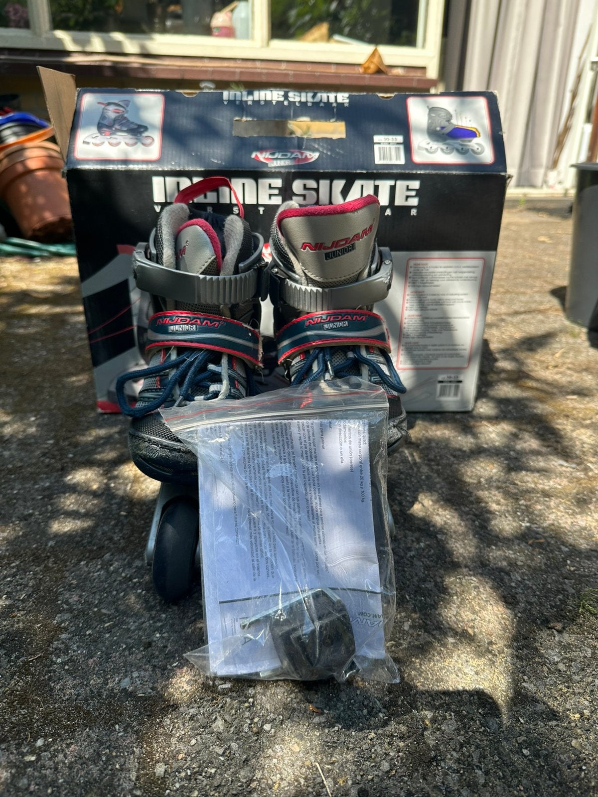 Nijdam inline skates, Overige merken, Kinderen, Ophalen of Verzenden, Inline skates 4 wielen