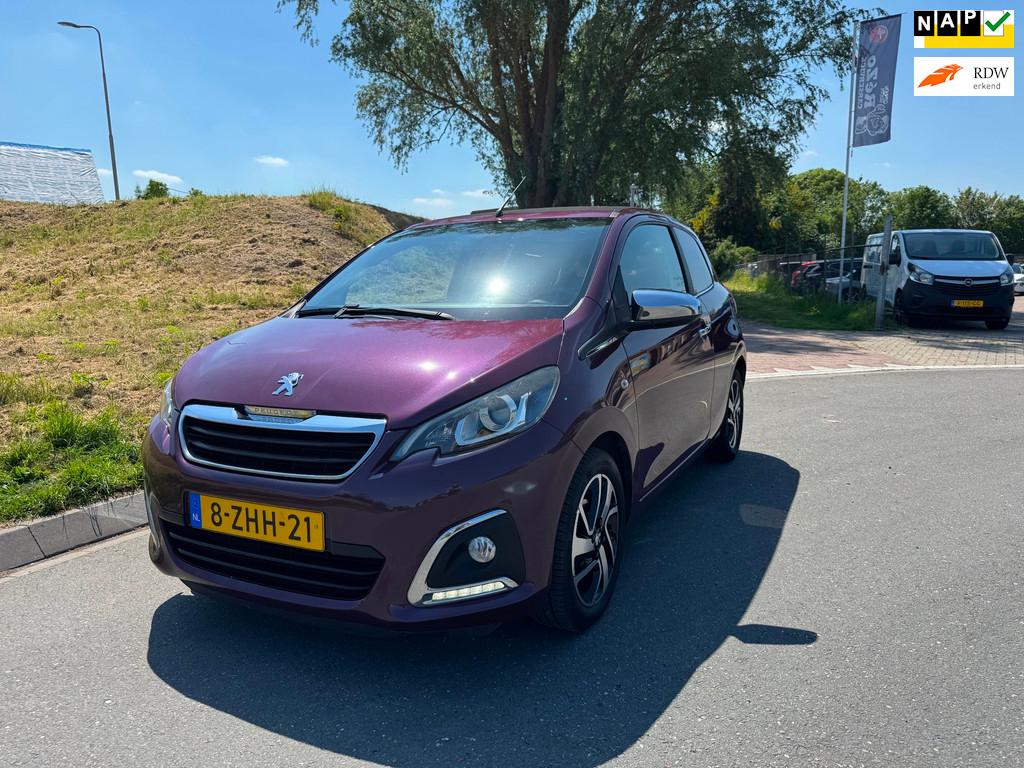 Peugeot 108 1.0 e-VTi Allure TOP! Cabrio CarPlay Camera, Auto's, Peugeot, Bedrijf, Te koop, ABS, Achteruitrijcamera, Airbags, Airconditioning