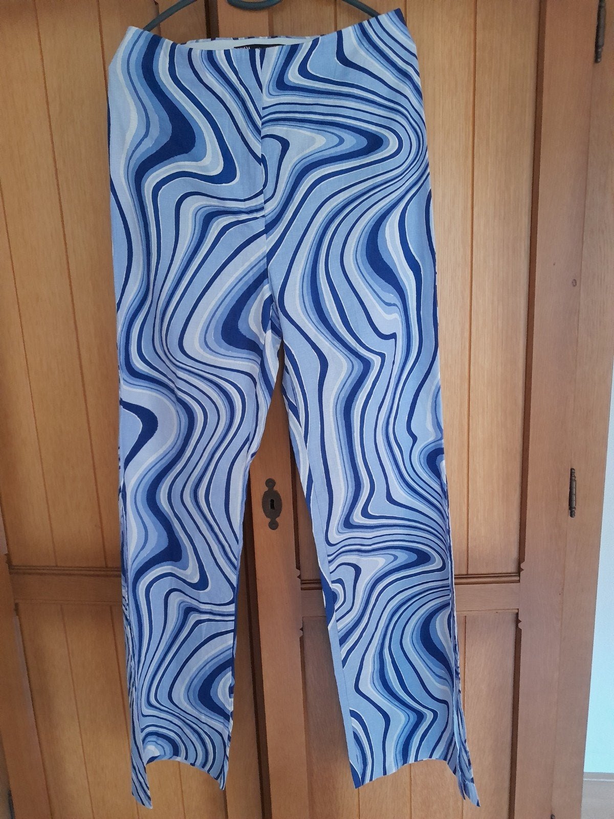 Nieuwe broek pantalon van Zara Ibiza stijl valt als M, Maat 38/40 (M), Zara, Nieuw, Lang