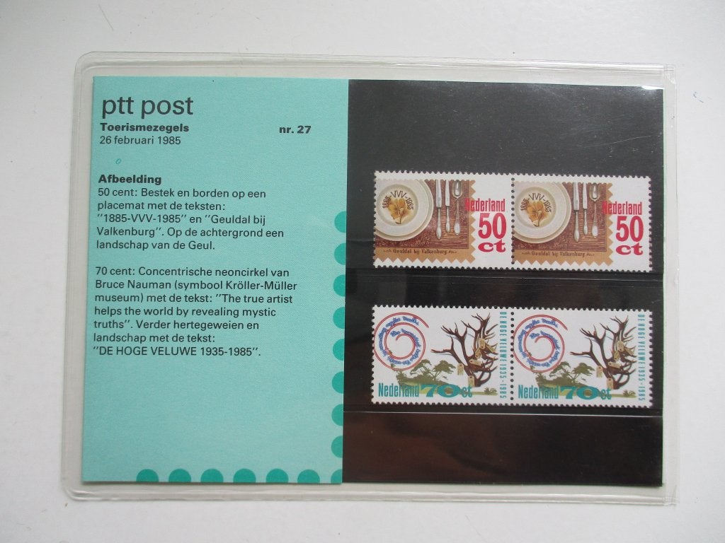 PTT Post Toerismezegels en Zomerpostzegels 1985, Postzegels en Munten, Postzegels | Nederland, Verzenden, Na 1940, Postfris