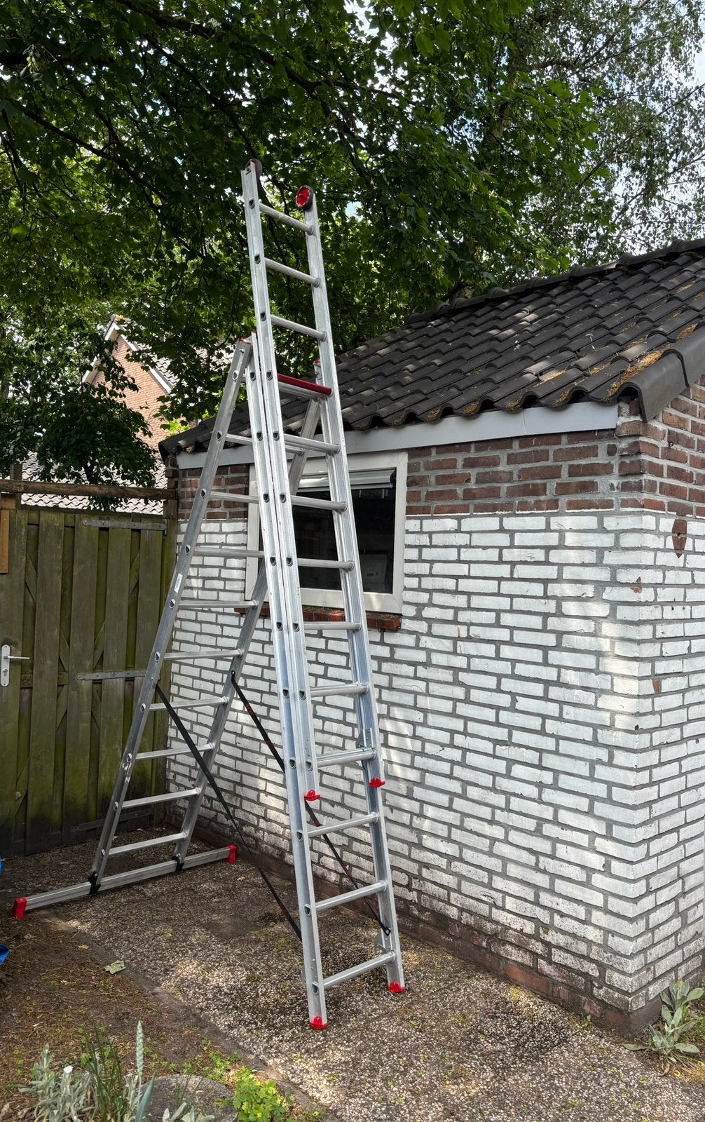Altrex Allround Reformladder 3x10, Ophalen of Verzenden, Zo goed als nieuw, 4 meter of meer