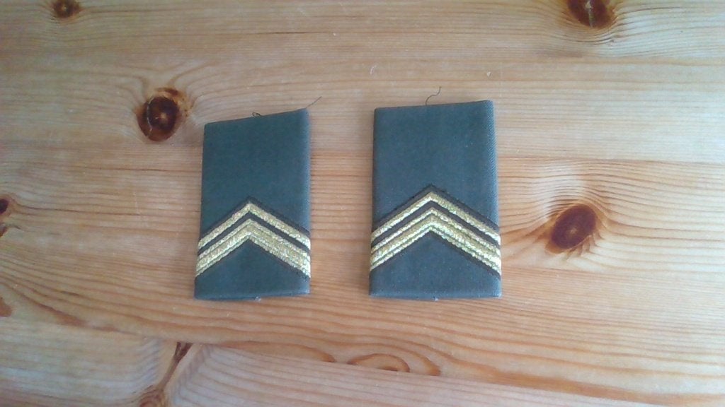 Strepen Rangen Epauletten, Verzamelen, Militaria | Algemeen, Ophalen of Verzenden, Landmacht, Nederland, Embleem of Badge