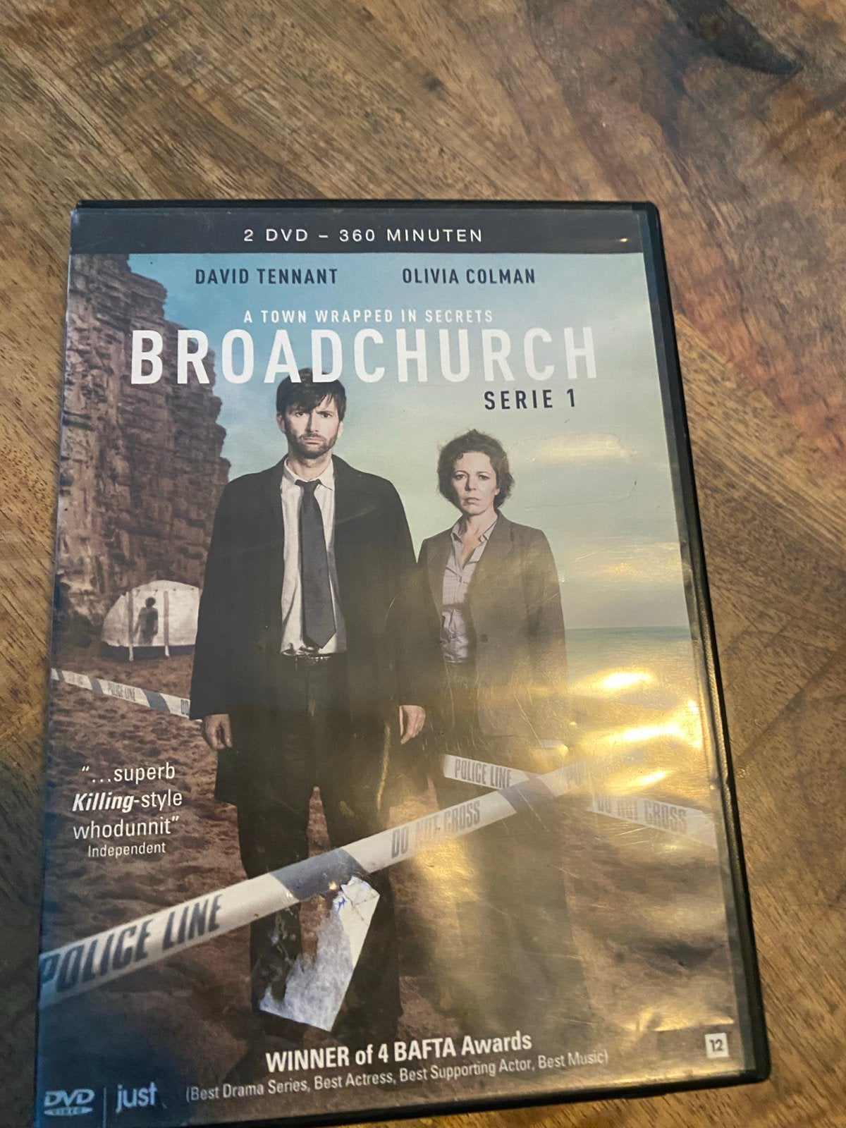 Broadchurch Serie 1 - Spannende Britse misdaadserie op DVD, Nederlands, Ophalen of Verzenden, Inclusief doosje, Gebruikt