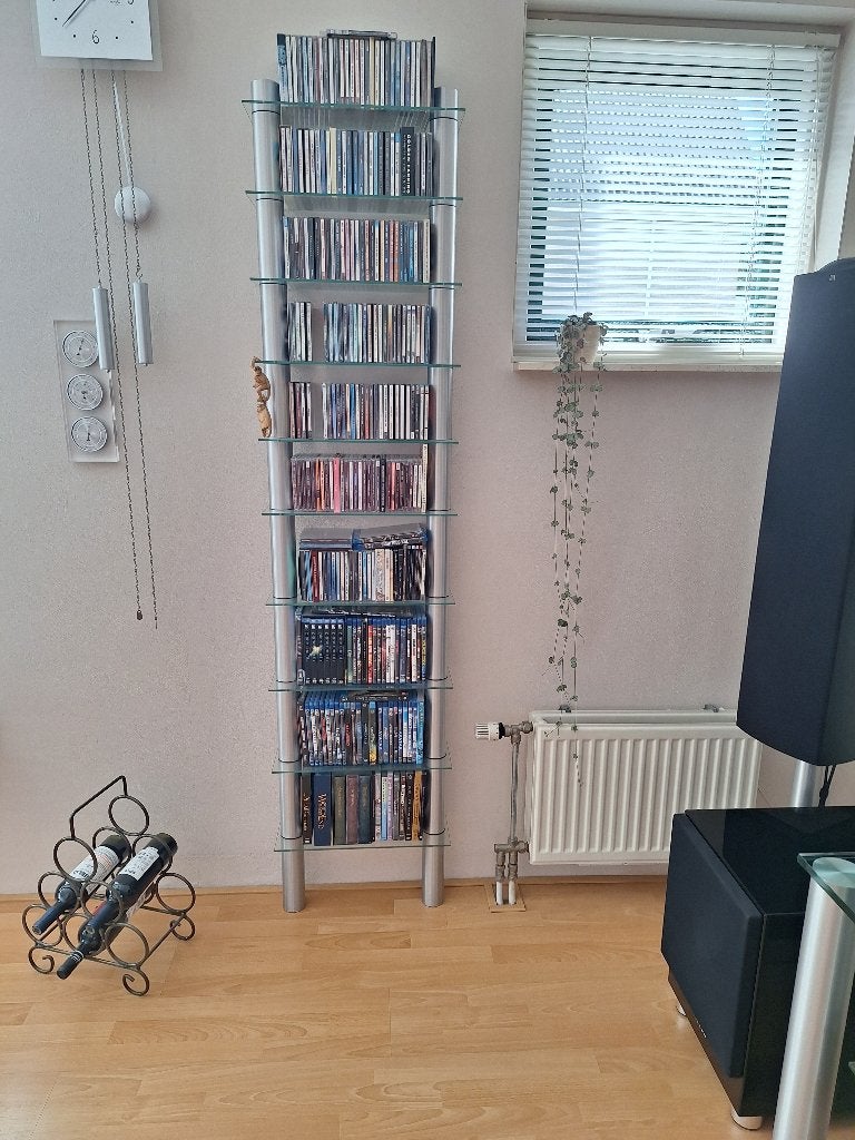 cd meubel van Spectral, Ophalen, 150 discs of meer, Cd's of Dvd's, Glas