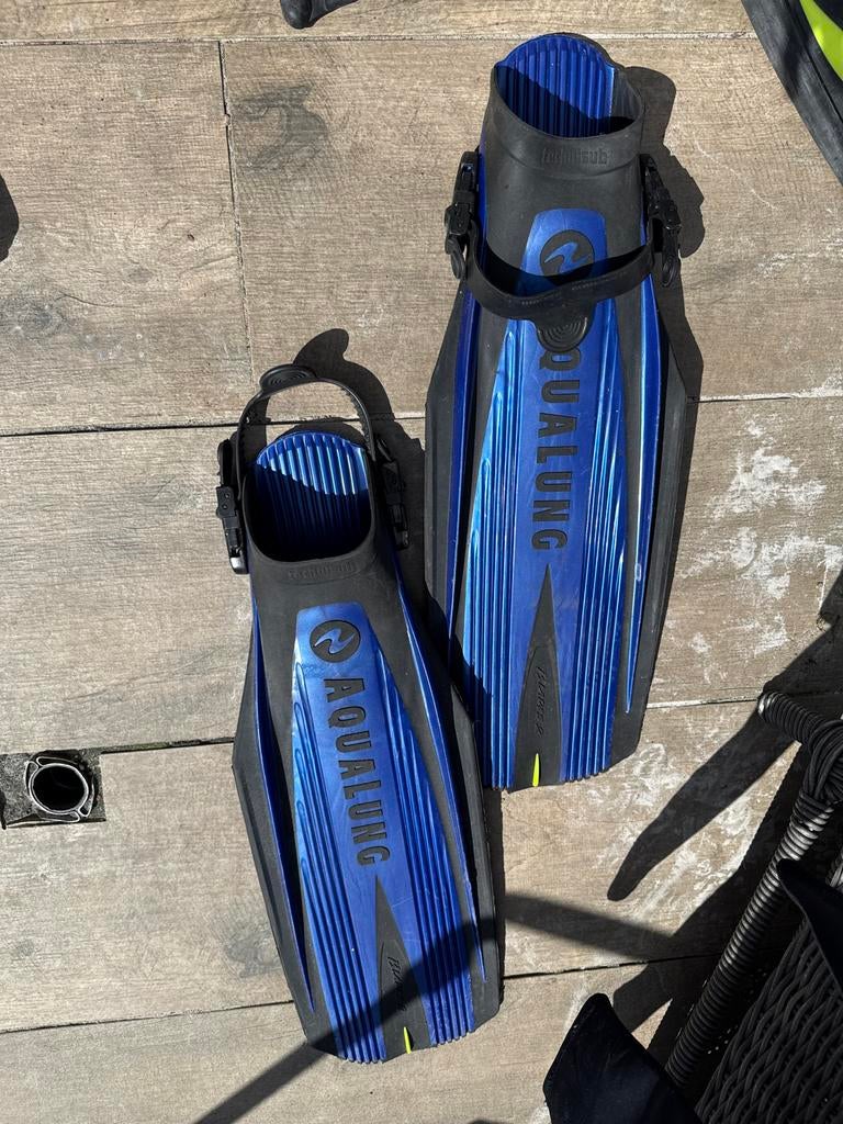 Aqualung Blades 2 Duikvliezen - Maat XL, Watersport en Boten, Duiken, Ophalen of Verzenden, Gebruikt, Zwem- of Duikvliezen