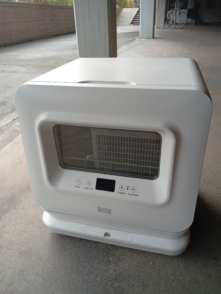 Compacte mobiele vaatwasser / compact mobile dishwasher, Ophalen, Minder dan 10 liter, Zo goed als nieuw, Vrijstaand