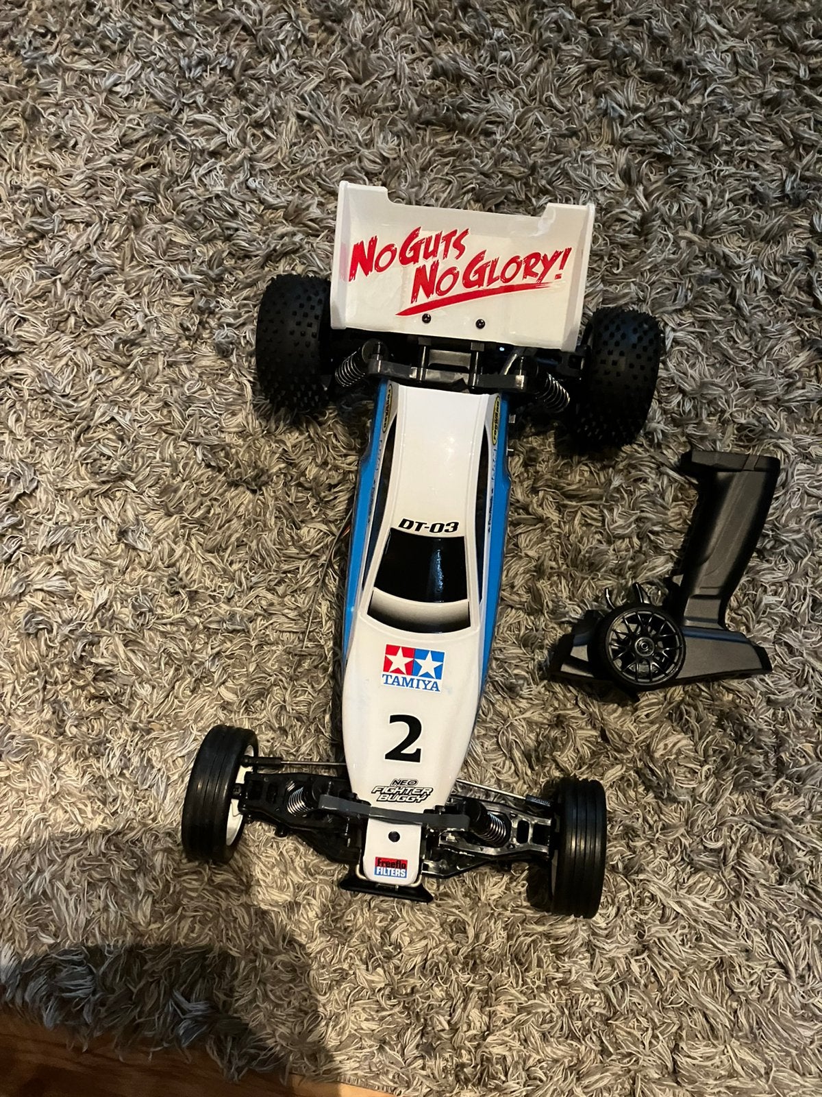 Tamiya, Ophalen of Verzenden, Zo goed als nieuw, Auto offroad