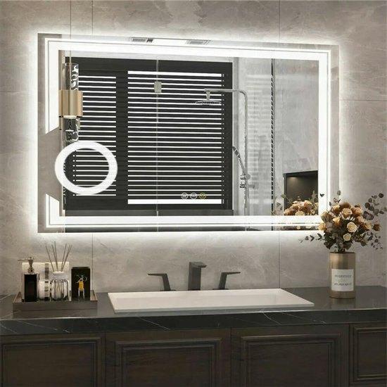 Badkamer Spiegel - LED - Wandspiegel - Wandmontage Vergroten, Corvance B.V., Verzenden, Nieuw, Corvancebol@gmail.com