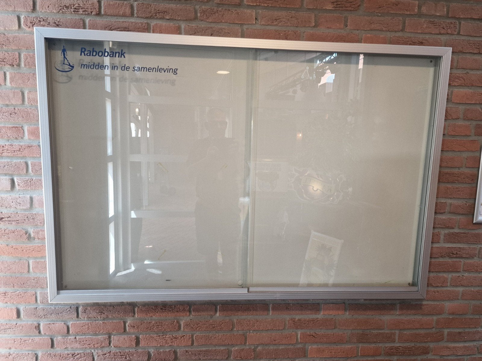 Mededelingen bord, Ophalen of Verzenden, 75 tot 150 cm, Raamkozijn