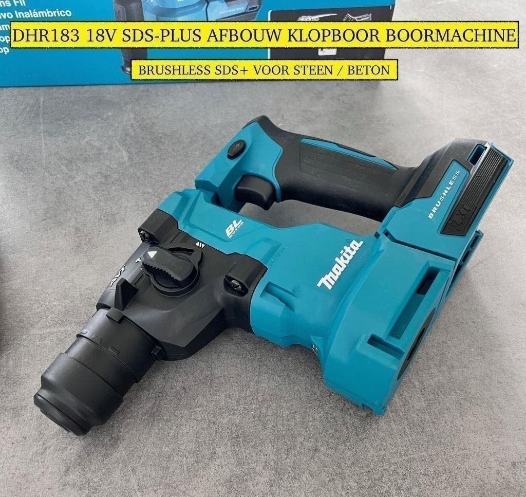 MAKITA DHR183Z 18v ACCU KLOPBOOR SDS+ & DHR171ZJ BOORMACHINE, 60 cm of meer, Keramiek, Nieuw, Ophalen of Verzenden