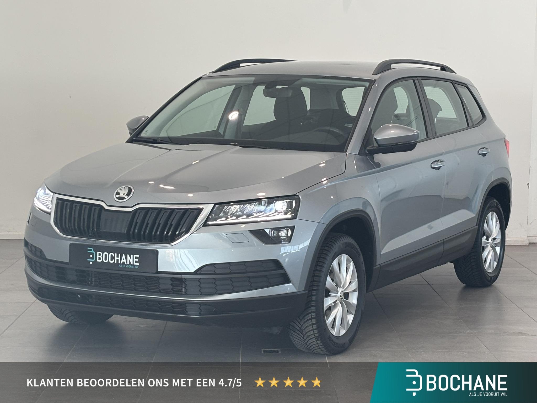 Skoda Karoq 1.5 TSI ACT Business Edition | Trekhaak | Parkee, Stof, 4 cilinders, Karoq, Bedrijf