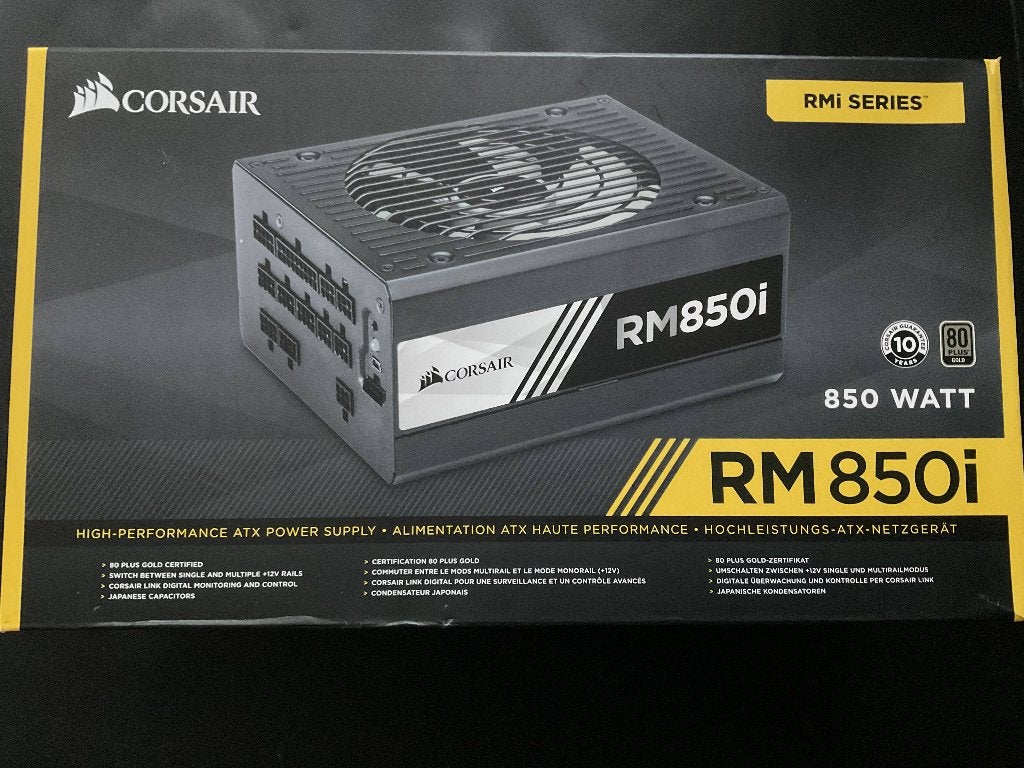Corsair RM850i (Power Supply) - 80 plus gold, Computers en Software, Ophalen, Gebruikt