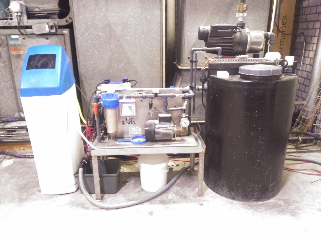 Complete Lubron osmose installatie+ ontharder + 300L vat, Ophalen, Gebruikt