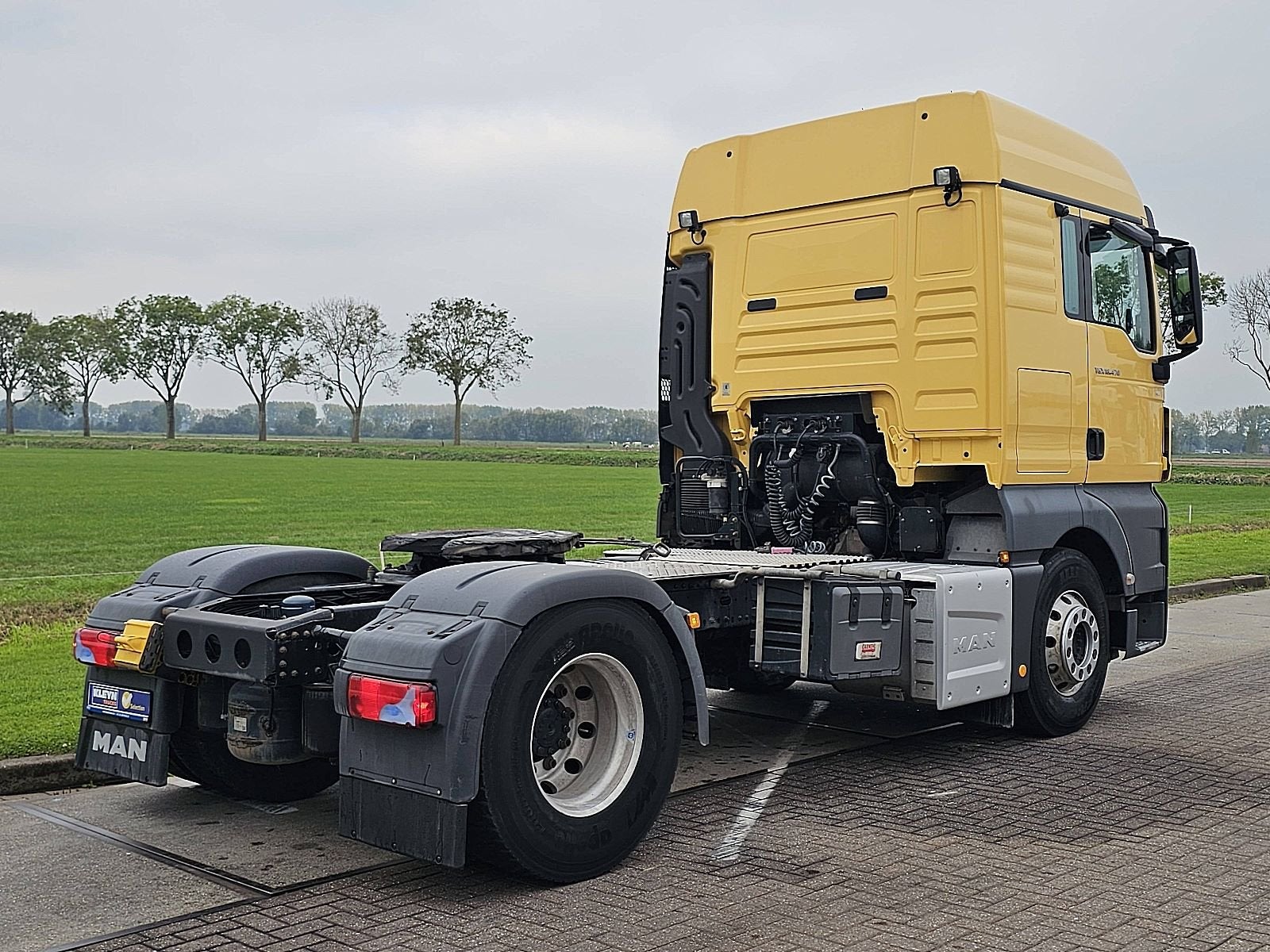 M.A.N. 18.470 TGX, Auto's, Automaat, Euro 6, Geel, Bedrijf