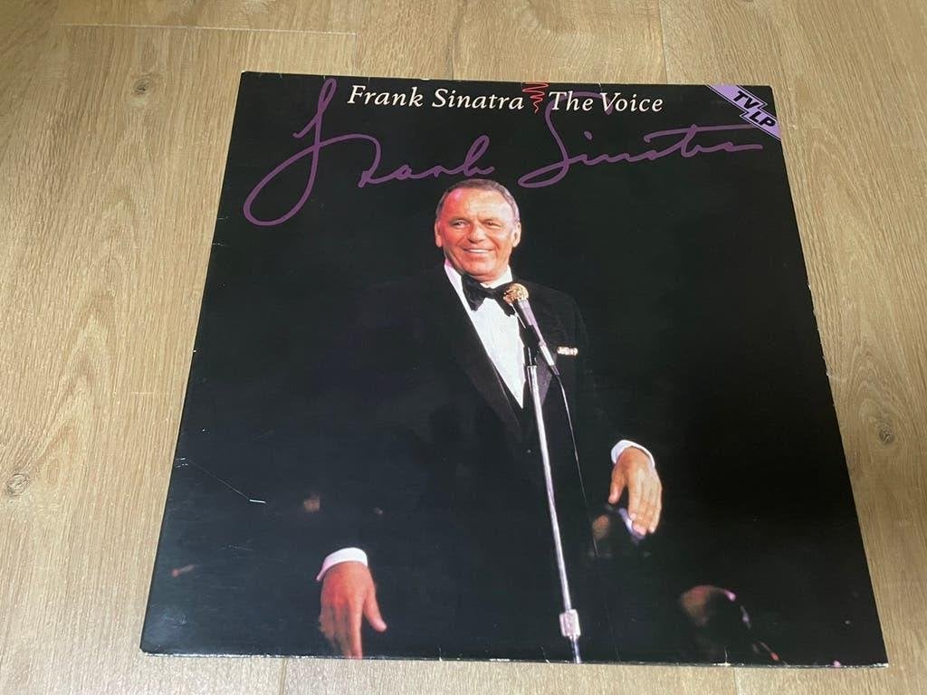Frank Sinatra- The Voice, Cd's en Dvd's, Vinyl | Jazz en Blues, Zo goed als nieuw, Complilatie, Gatefold hoes, Originele persing