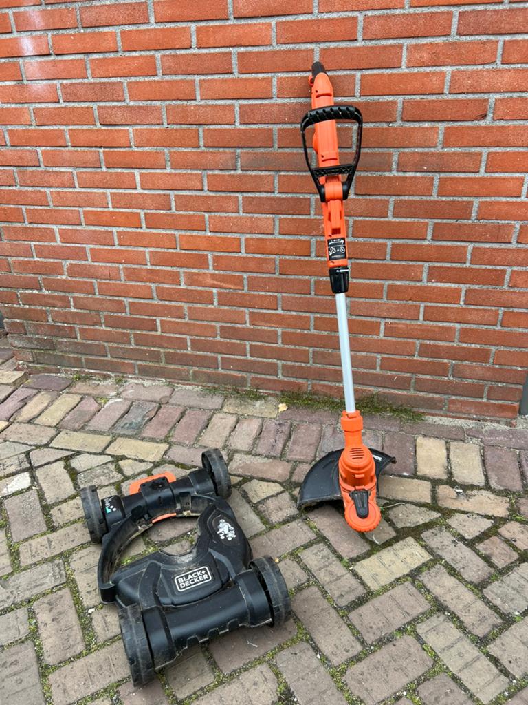 BLACK+DECKER 3-IN-1: STRIM-MOW-EDGE., Ophalen, Gebruikt, Elektrische grasmaaier, Mulchfunctie