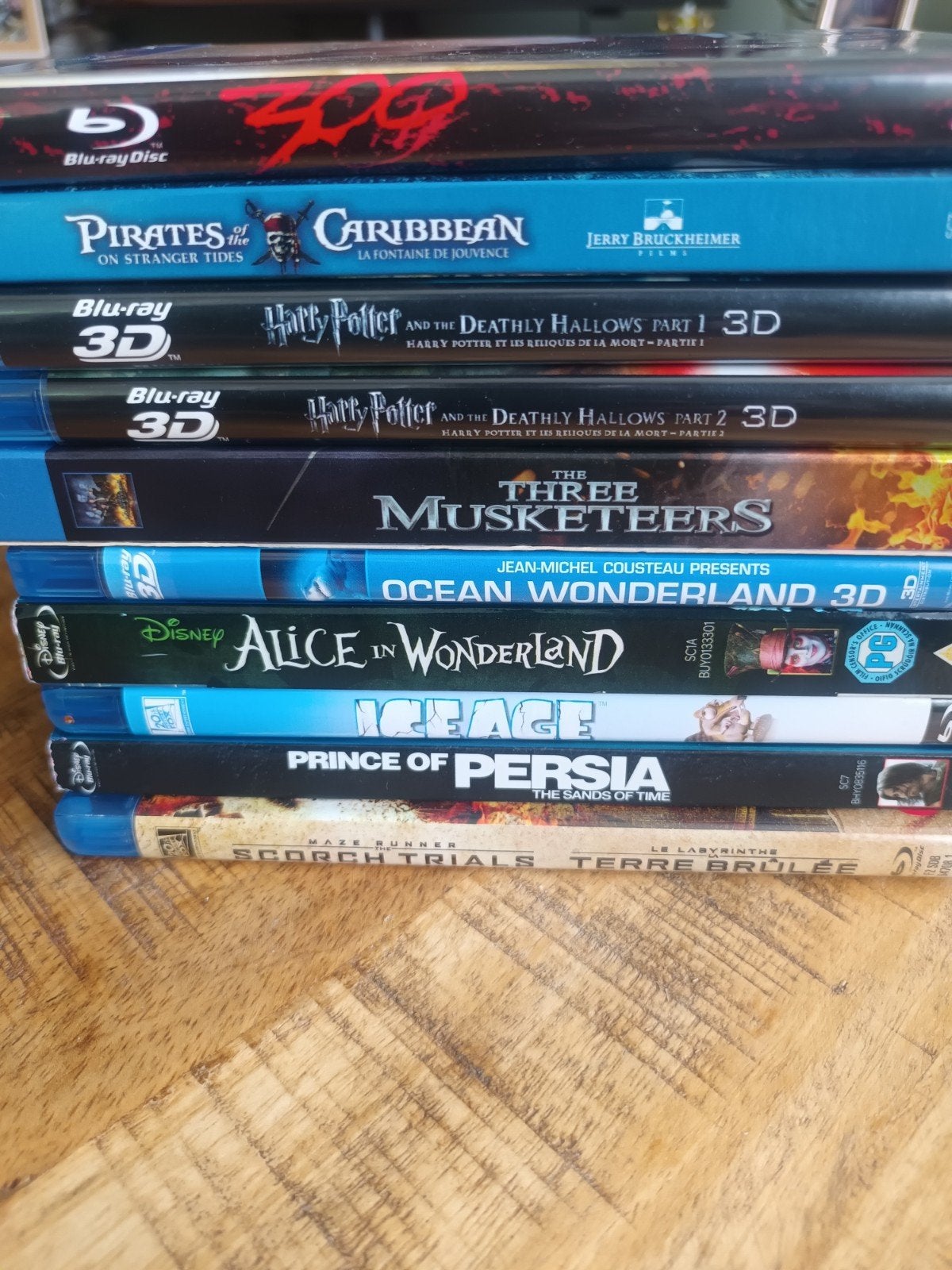10 Blurays, Ophalen of Verzenden, Zo goed als nieuw