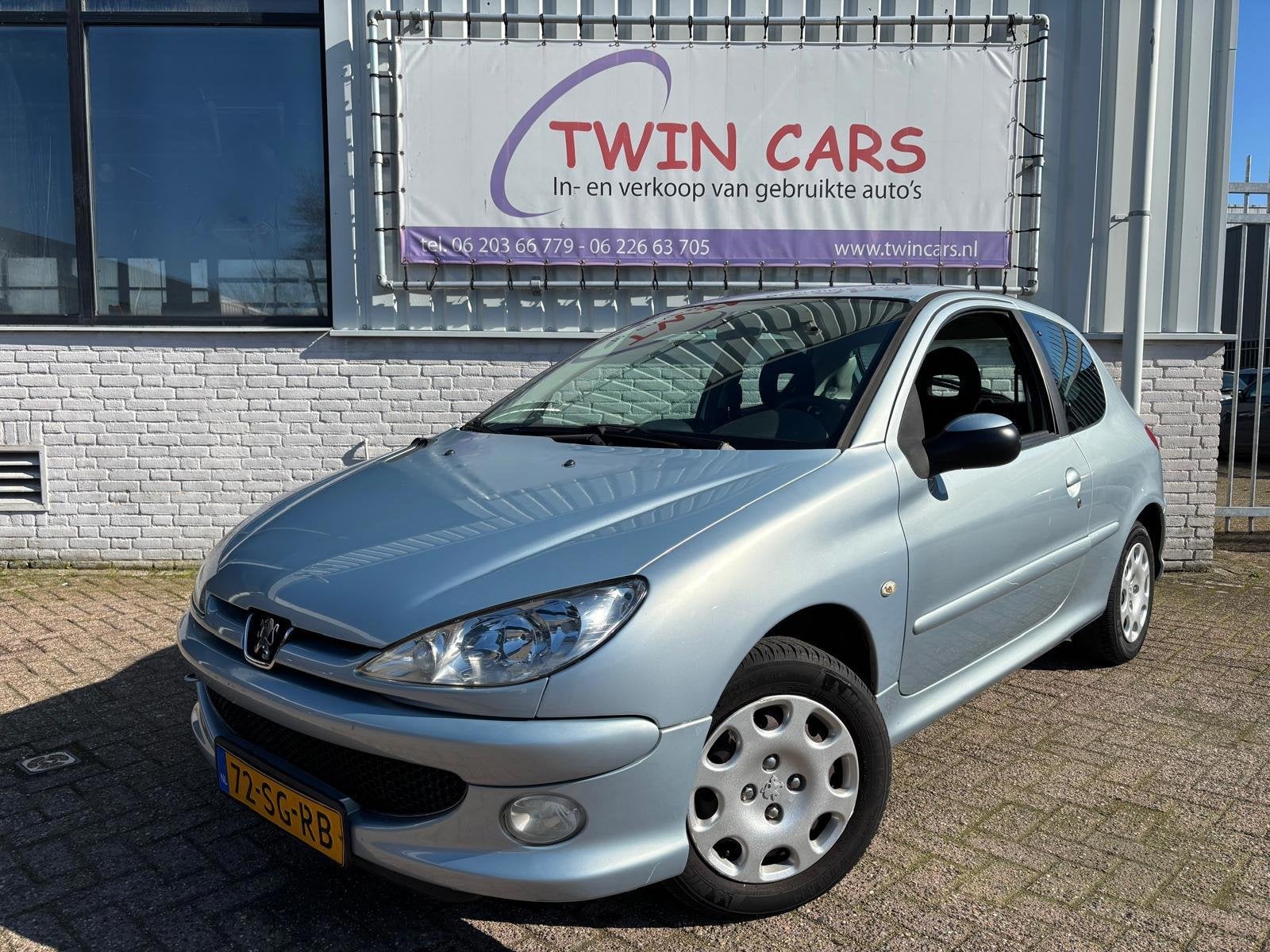 Peugeot 206 1.4 Air-line Airco, Auto's, Voorwielaandrijving, 31 €/maand, 4 cilinders, Origineel Nederlands