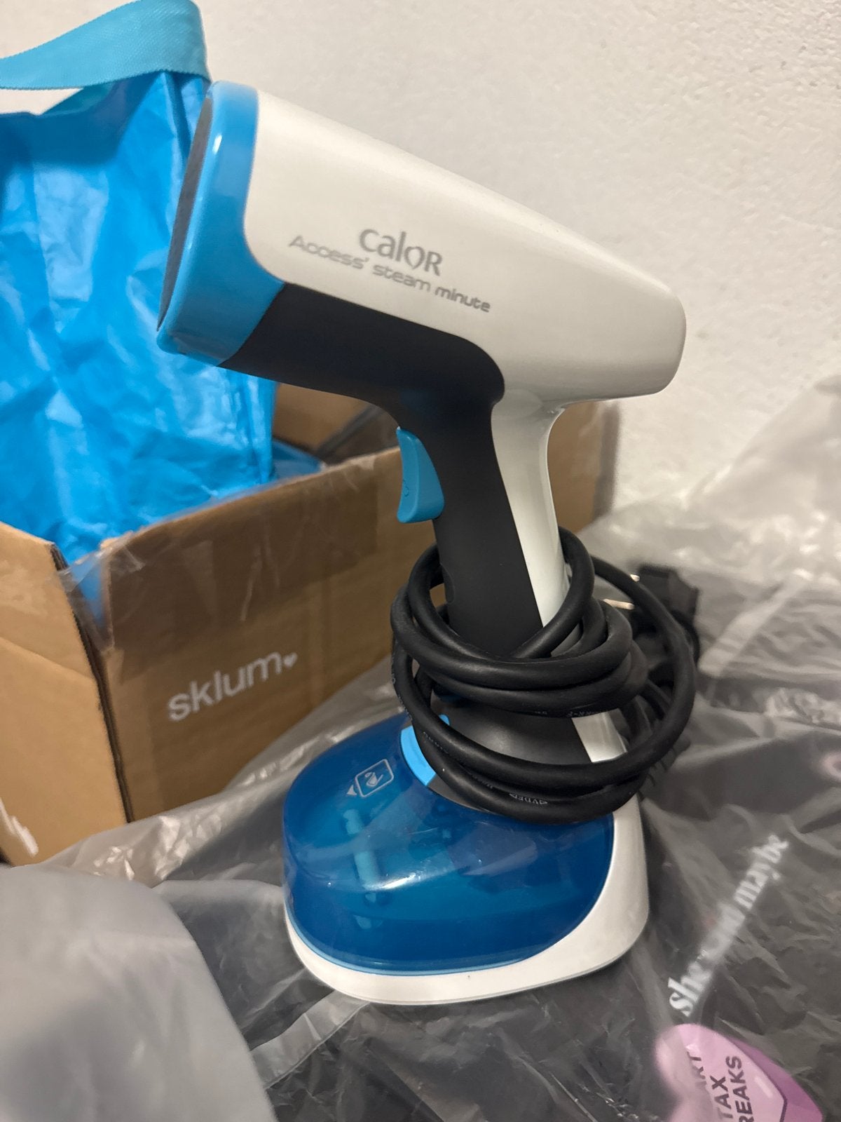 Calor Access Steam Minute Kledingstomer, Ophalen, Zo goed als nieuw, Kledingstomer